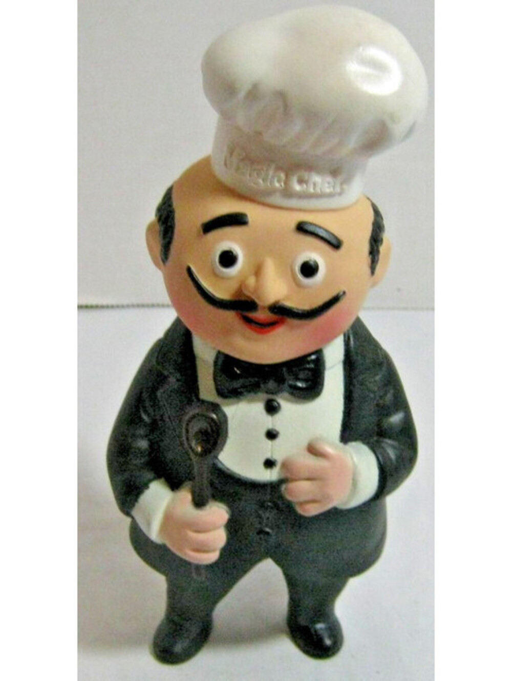 Plastic Bank man Bow Tie Spoon Advertising Stove Premium Magic Chef Oven Lynch